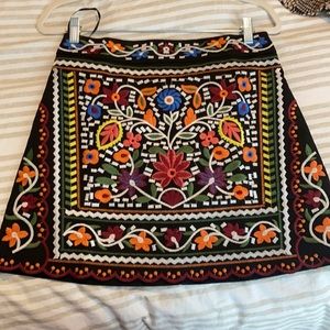 Embroidered Mini (Lulus)